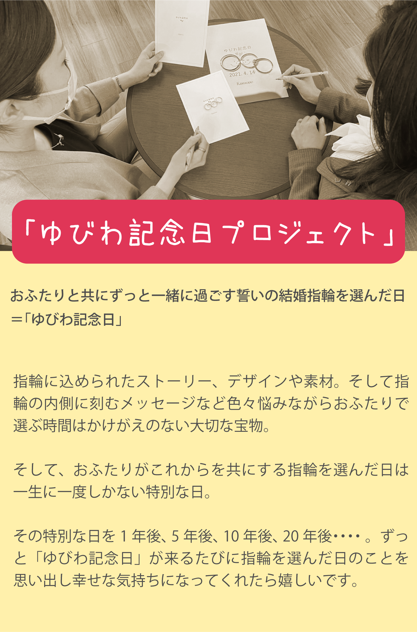 指輪記念日プロジェクト