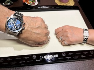 【秋田市にお住まいのS様ご夫婦】ご夫婦でお揃いロンジン♡