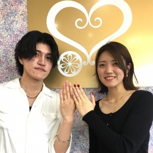 【秋田市にお住まいのK様ご夫婦】他には見ないデザインで魅力的♡