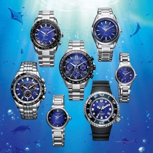 青い海をモチーフにしたCITIZEN UNITE with BLUE