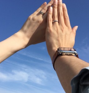 【能代市からお越しのT様ご夫婦】青空の下輝いててきれい♡