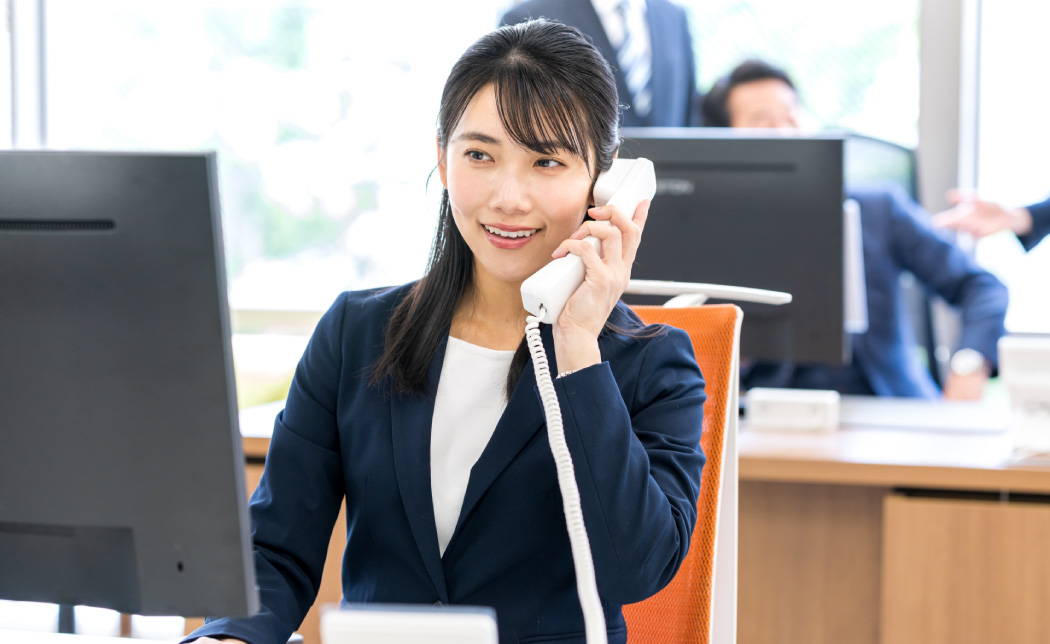 お客様へのお礼連絡